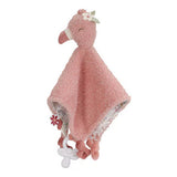 LD Knuffeldoekje flamingo