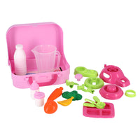 Babymaaltijdset in koffer