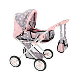 POPPENWAGEN VERST. 2 IN 1 GRIJ