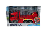 2-Play Scania vrachtwagen brandweerwagen frictie licht en geluid 51cm