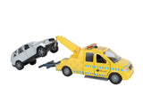 Kids Globe afsleepwagen m/auto licht geluid die cast pull back 26cm