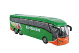 Kids Globe bus die cast licht en geluid pull back 18,5cm