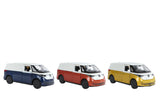 Welly Volkswagen ID Buzz Cargo die cast pull back 11,5 cm, 3ass