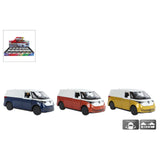 Welly Volkswagen ID Buzz Cargo die cast pull back 11,5 cm, 3ass