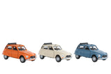 Welly Citroen Dyane die cast pull back 12cm, 3ass