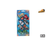 Roadblasters 8 auto's die cast pull back 7,5cm