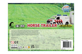 Kids Globe Volvo EX90 met Cheval Liberte paardentrailer die cast pull back 28cm