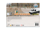 Kids Globe VW Transporter met minigraver die cast pull back 27cm