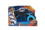 Roadblasters Big Wheel truck met schietfunctie die cast pull back ass 16,5cm