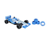 2-Play formula race auto met extra banden die cast pull back 2ass 17cm