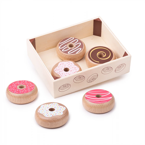 kratje met donuts