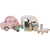 Little Dutch Auto met caravan