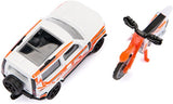 Land rover def. motorbike KTM