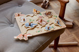 Knopjes puzzel bosdieren