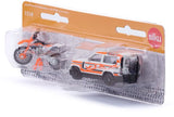Land rover def. motorbike KTM