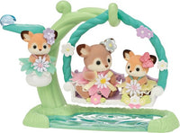 Baby hertjes- bloemen schommel