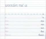 Oefenschrift schrijven L (6-7)