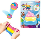 FUN Stuiterputty -Regenboog Drol