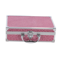Make-up koffer alu luipaard