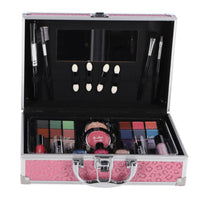 Make-up koffer alu luipaard