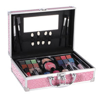 Make-up koffer alu luipaard