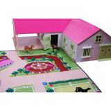 Speelkleed Paarden Manege 100x150cm
