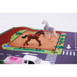 Speelkleed Paarden Manege 100x150cm