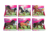 Paard 6 ass 15cm horse friends