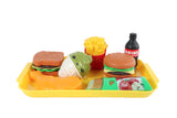 Speelset fastfood Mini Menu 8/9 delig 4ass 10x16,5cm