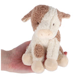 Knuffel Koe 17cm Little Farm