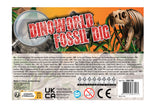 DinoWorld fossiel hakken puzzel met extra dinosaurus figuur 6ass
