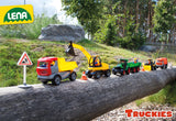 Truckies Tractor met aanhanger