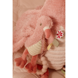 Activiteitenknuffel flamingo