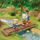 Sylvanian Family 5763 Duo avonturiers latte katBroer En Baby