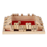 Spel shut the box 4 spelers