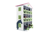 Kids Globe paardenstal hotel met 12 boxen 1:24 19x41x53cm