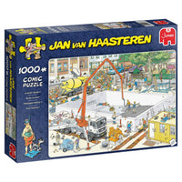Puzzel JvH: Zwembad onder constructie 1000 stukjes 20037