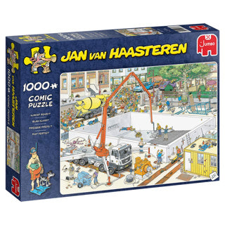 Puzzel JvH: Zwembad onder constructie 1000 stukjes 20037