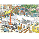 Puzzel JvH: Zwembad onder constructie 1000 stukjes 20037