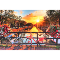 Puzzel (1000) Fietsen in Amsterdam