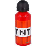 Drinkfles aluminium minecraft