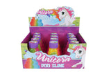 Unicorn rainbow poo slijm 140gram 3ass kleur 10,5cm