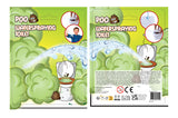 Poo toilet met drol waterspuitend 10cm