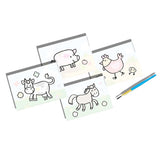 SES Creative My First Kleuren met water - Boerderij dieren