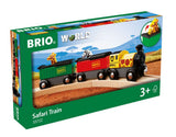 BRIO Trein met safari dieren