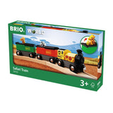 BRIO Trein met safari dieren