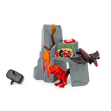 BRIO dino uitbarstende vulkaan
