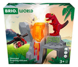 BRIO dino uitbarstende vulkaan