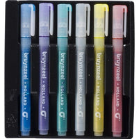 BRUYNZEEL Viltstift glitter 6