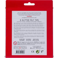 BRUYNZEEL Viltstift glitter 6